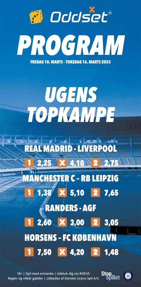 danske spil programblad|Se de næste 48 timer eller 7 dage .